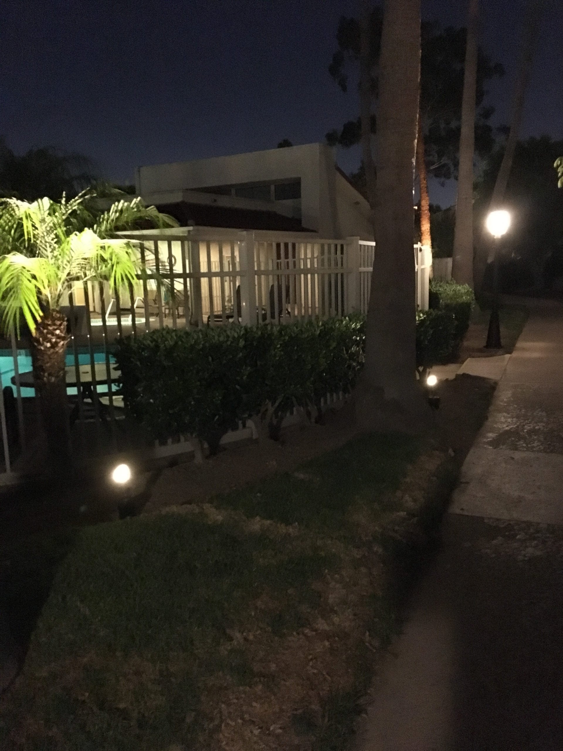 Fastwire Electric - Apartment Complex Path Lighting Project Complete - After Image